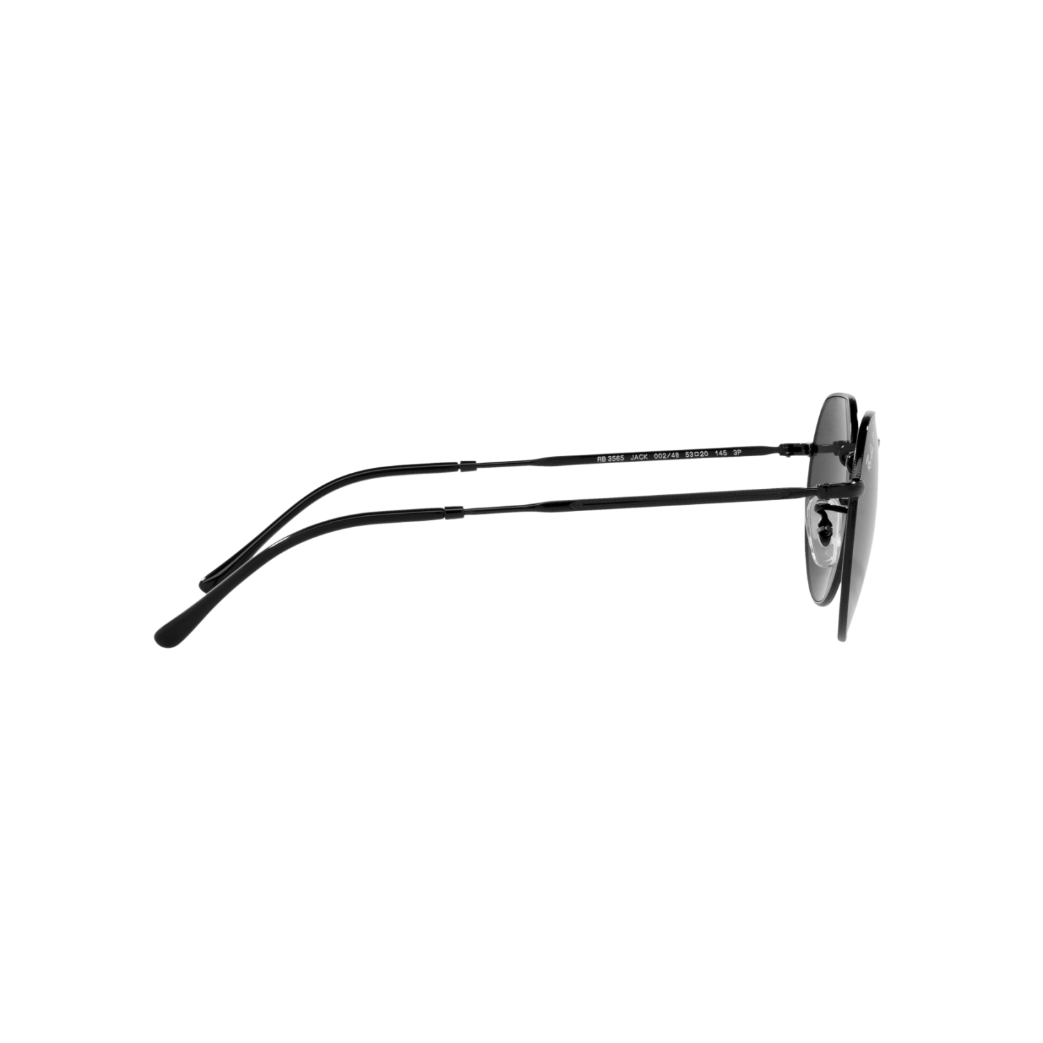 Ray Ban JACK RB3565 Black Unisex Polarized Sunglasses