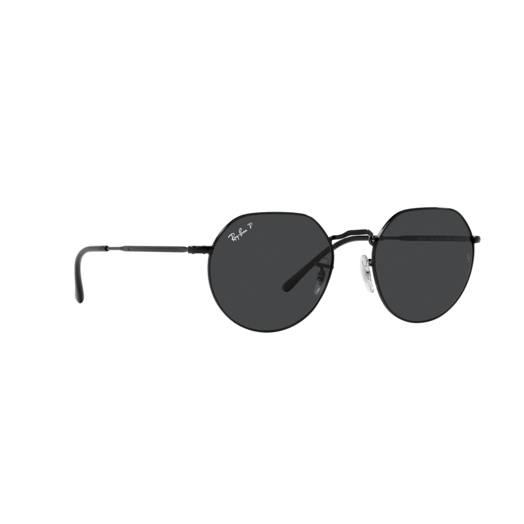 Ray Ban JACK RB3565 Black Unisex Polarized Sunglasses
