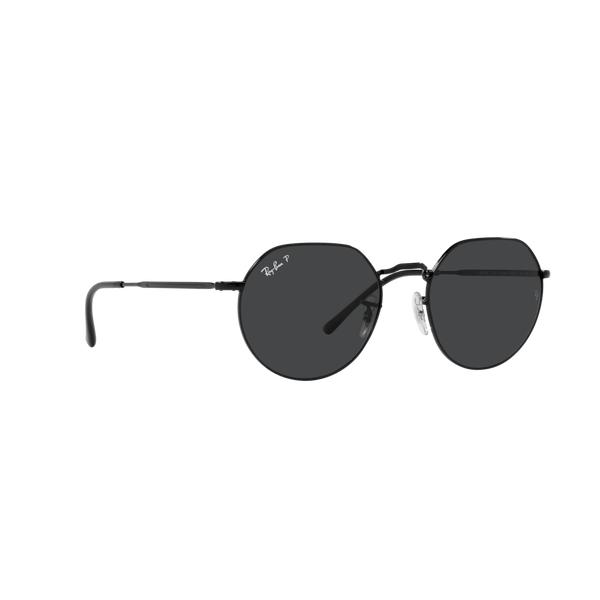 Ray Ban JACK RB3565 Black Unisex Polarized Sunglasses