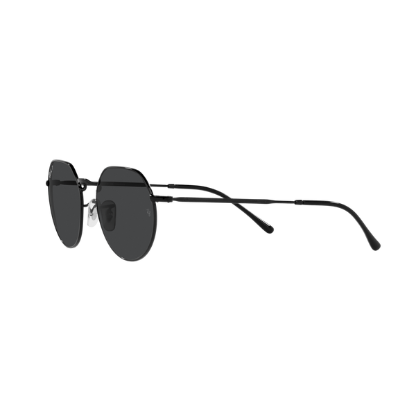 Ray Ban JACK RB3565 Black Unisex Polarized Sunglasses