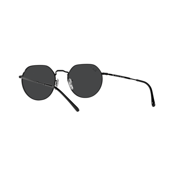 Ray Ban JACK RB3565 Black Unisex Polarized Sunglasses