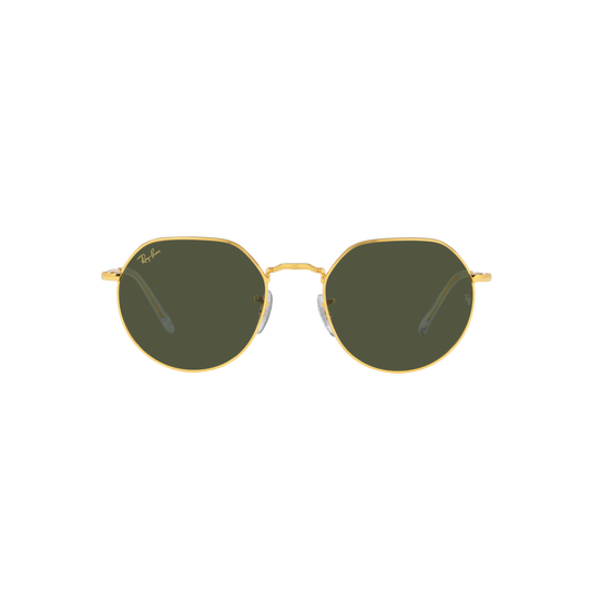 Ray Ban JACK RB3565 Gold Unisex Sunglasses