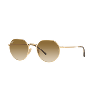 Ray Ban JACK RB3565 Gold Unisex Sunglasses