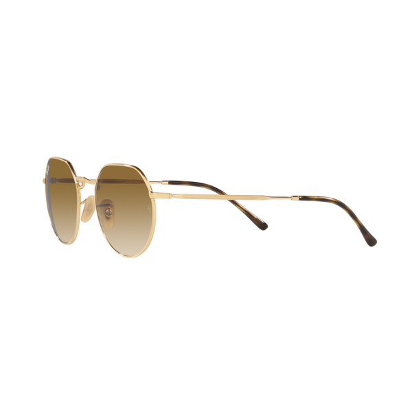 Ray Ban JACK RB3565 Gold Unisex Sunglasses