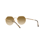 Ray Ban JACK RB3565 Gold Unisex Sunglasses