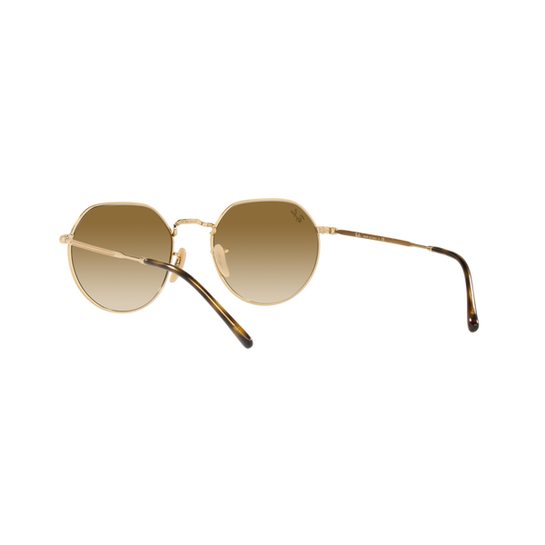 Ray Ban JACK RB3565 Gold Unisex Sunglasses