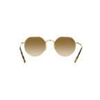Ray Ban JACK RB3565 Gold Unisex Sunglasses