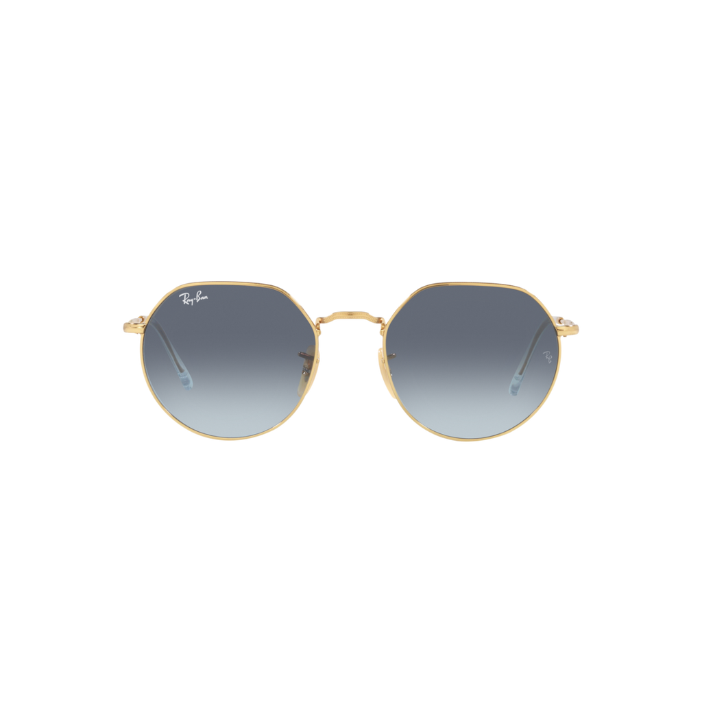 Ray Ban JACK RB3565 Gold Unisex Sunglasses