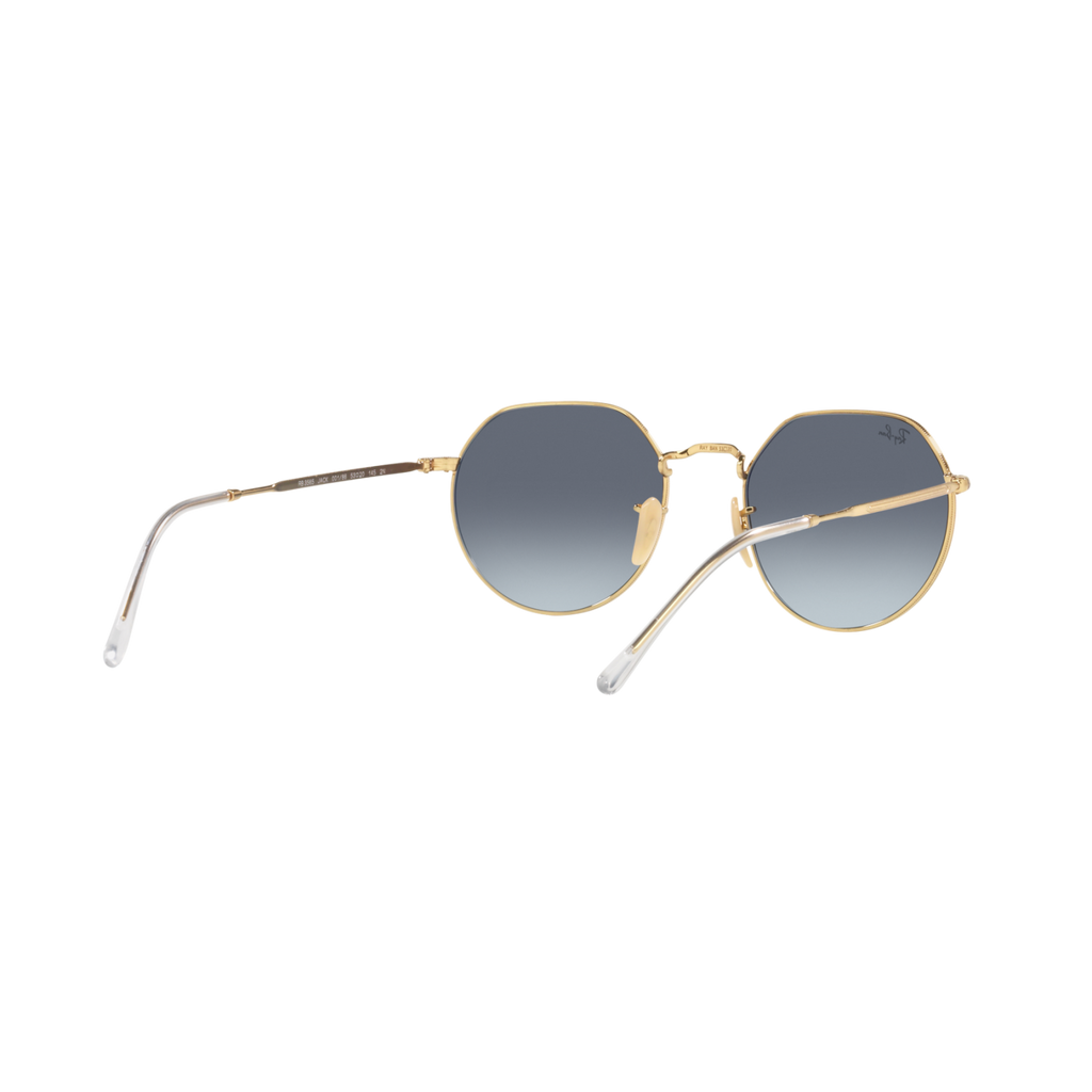 Ray Ban JACK RB3565 Gold Unisex Sunglasses