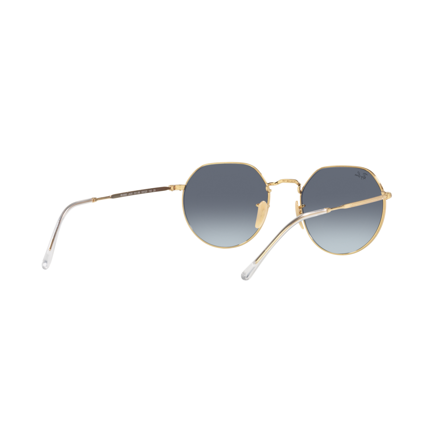 Ray Ban JACK RB3565 Gold Unisex Sunglasses