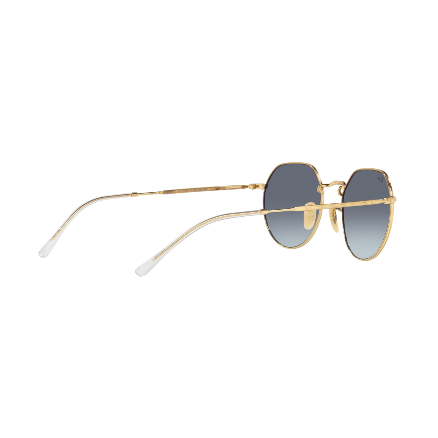 Ray Ban JACK RB3565 Gold Unisex Sunglasses
