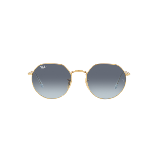 Ray Ban JACK RB3565 Gold Unisex Sunglasses