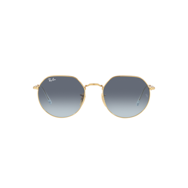 Ray Ban JACK RB3565 Gold Unisex Sunglasses