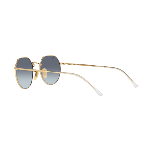 Ray Ban JACK RB3565 Gold Unisex Sunglasses