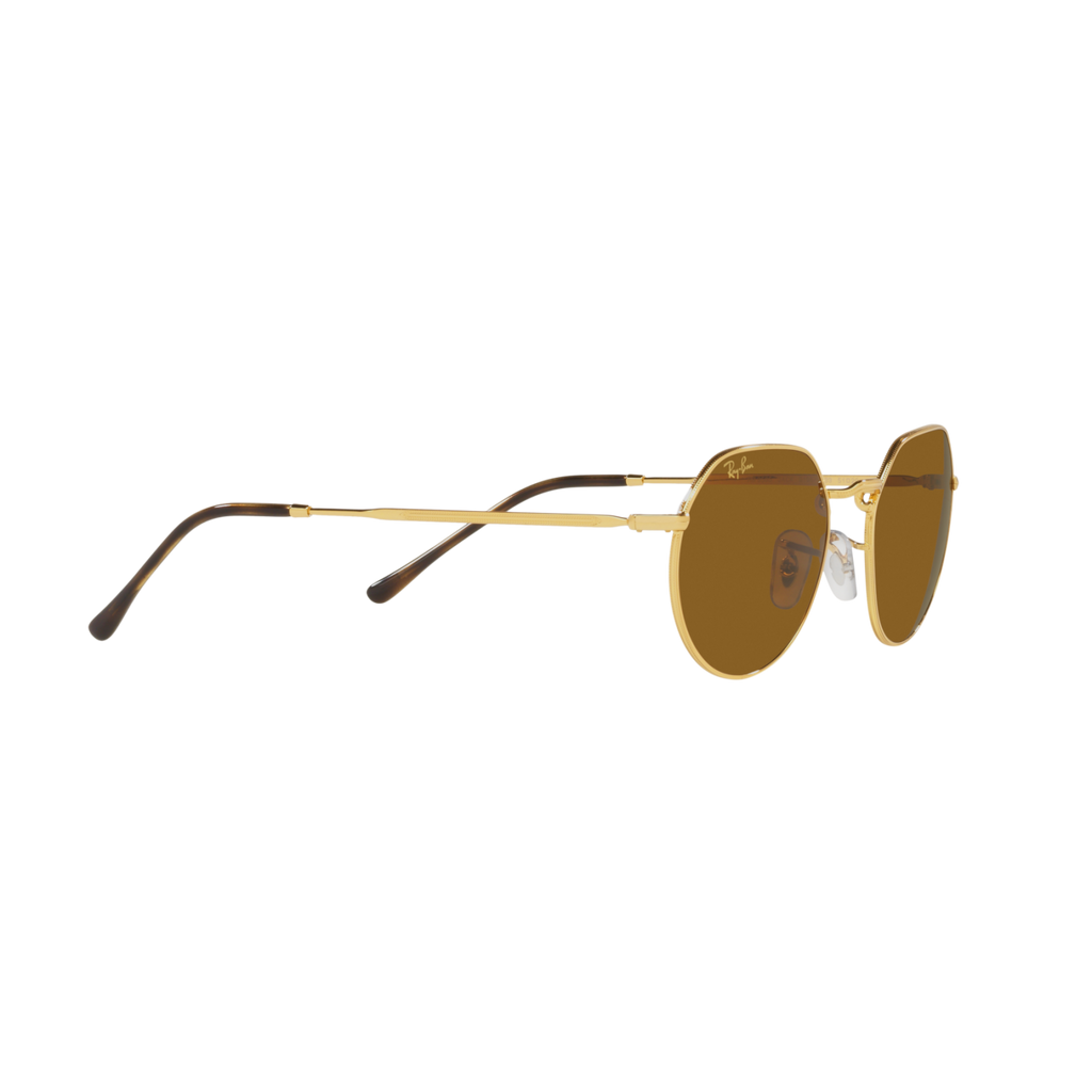 Ray Ban JACK RB3565 Gold Unisex Sunglasses