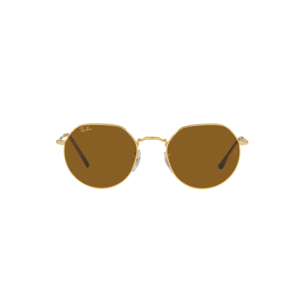 Ray Ban JACK RB3565 Gold Unisex Sunglasses
