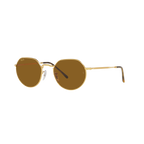Ray Ban JACK RB3565 Gold Unisex Sunglasses