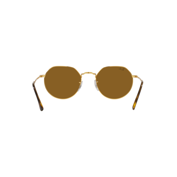 Ray Ban JACK RB3565 Gold Unisex Sunglasses