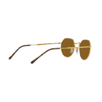 Ray Ban JACK RB3565 Gold Unisex Sunglasses