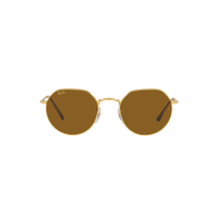 Ray Ban JACK RB3565 Gold Unisex Sunglasses