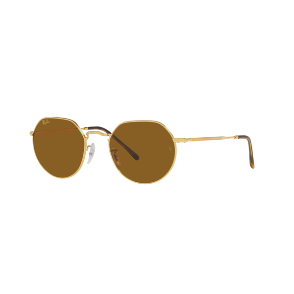 Ray Ban JACK RB3565 Gold Unisex Sunglasses