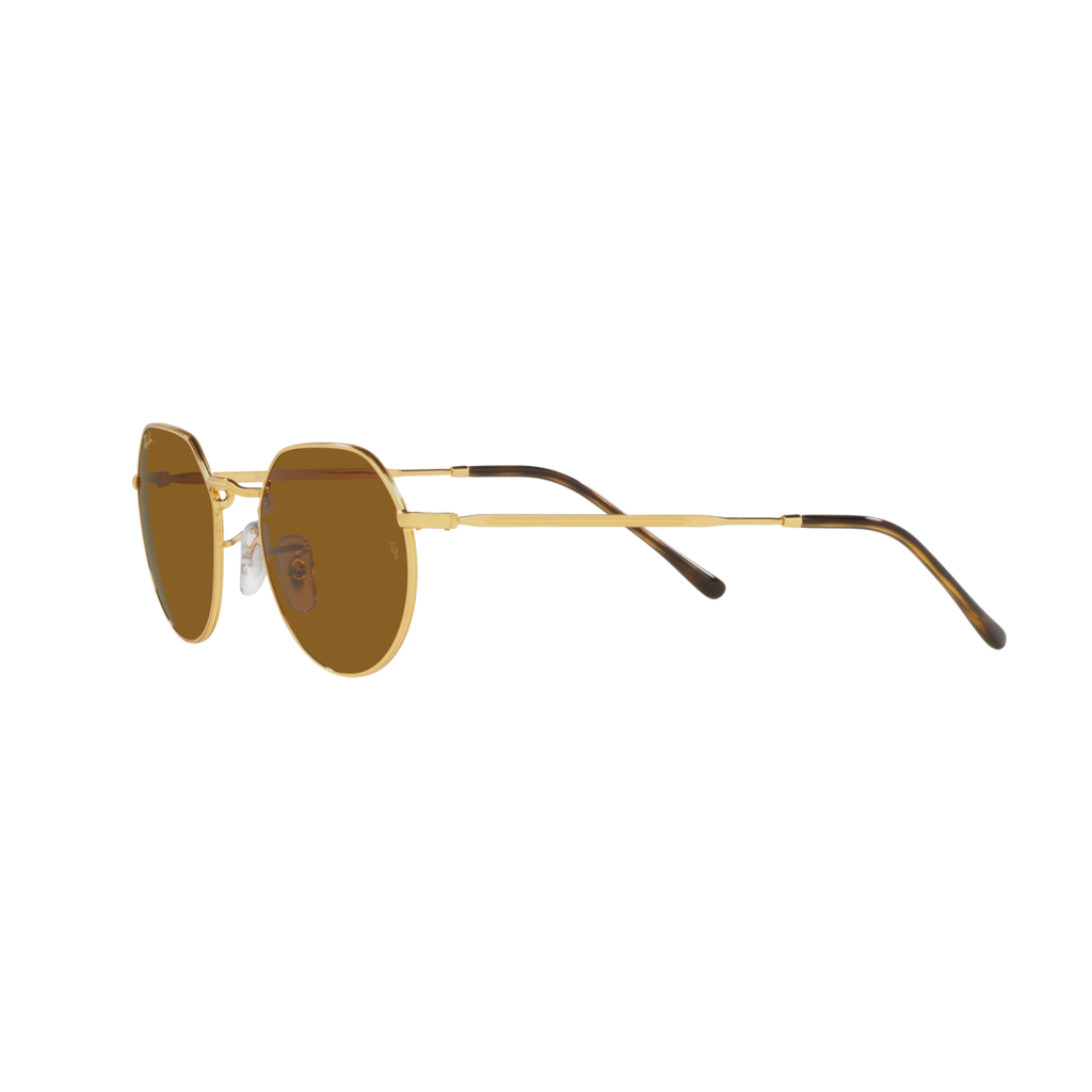 Ray Ban JACK RB3565 Gold Unisex Sunglasses
