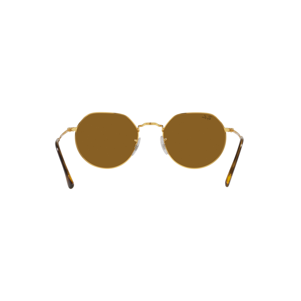 Ray Ban JACK RB3565 Gold Unisex Sunglasses