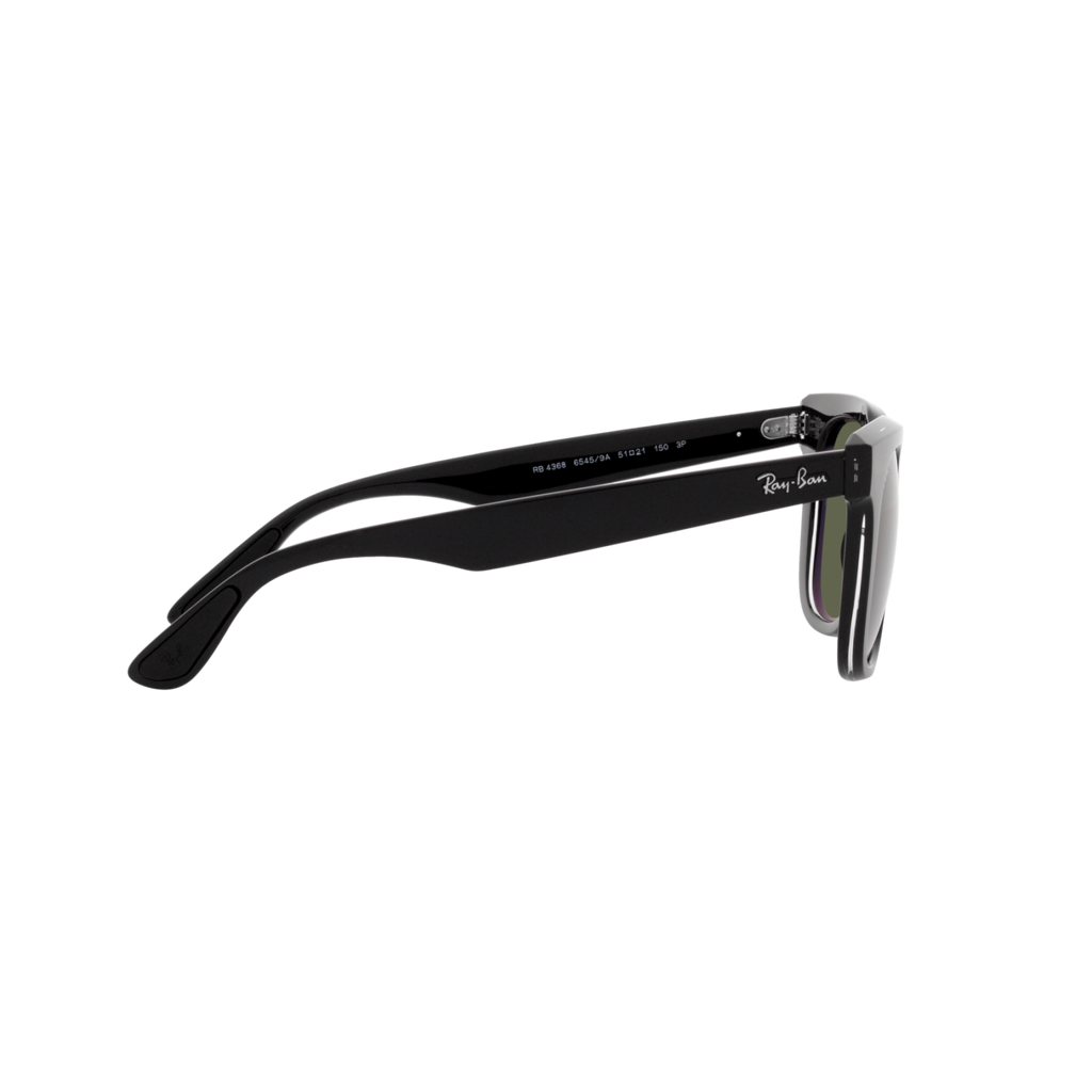 Ray Ban RB4368 RB4368 Black Unisex Polarized Sunglasses