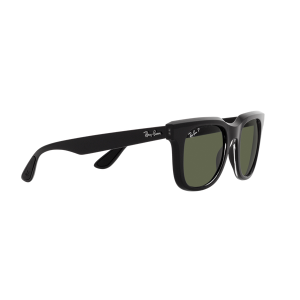 Ray Ban RB4368 RB4368 Black Unisex Polarized Sunglasses