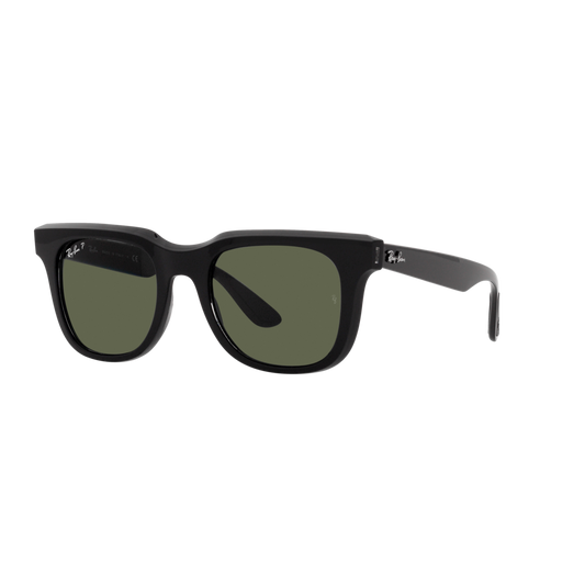 Ray Ban RB4368 RB4368 Black Unisex Polarized Sunglasses
