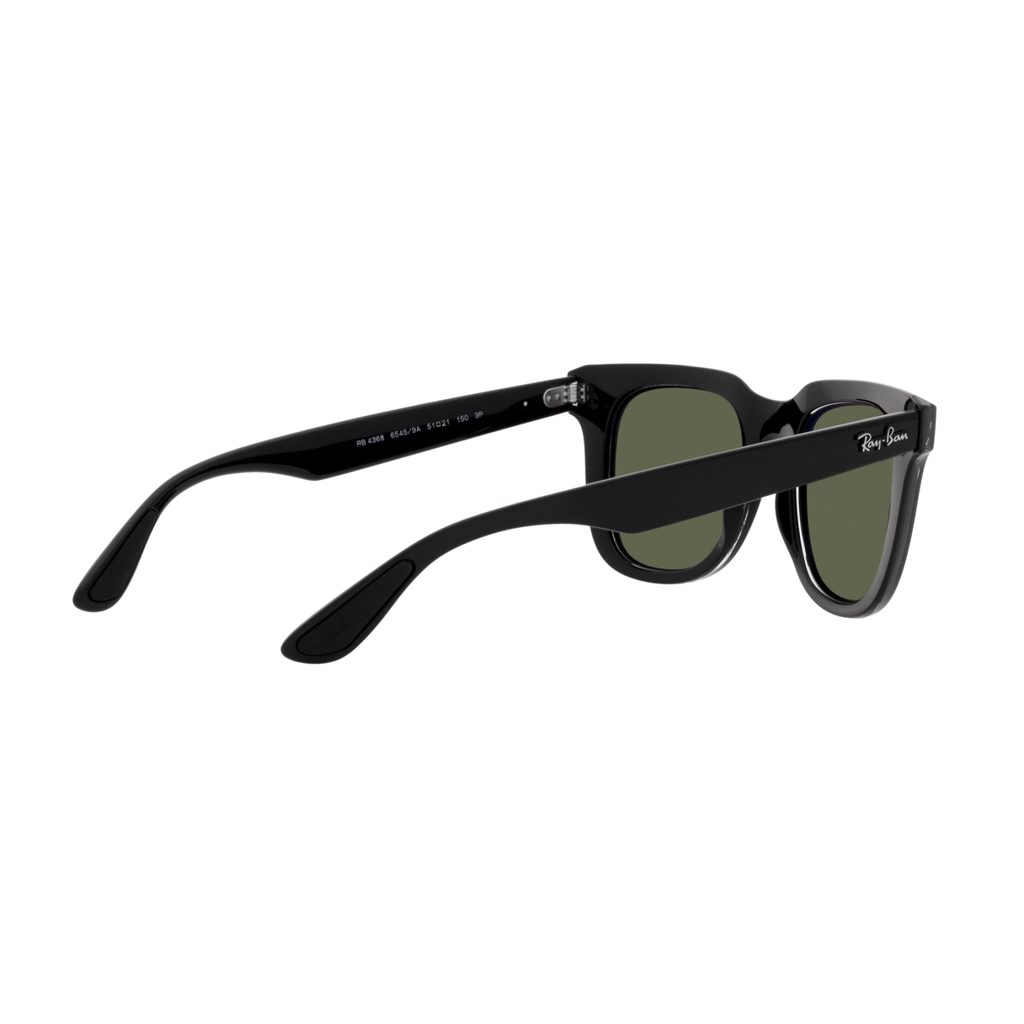 Ray Ban RB4368 RB4368 Black Unisex Polarized Sunglasses