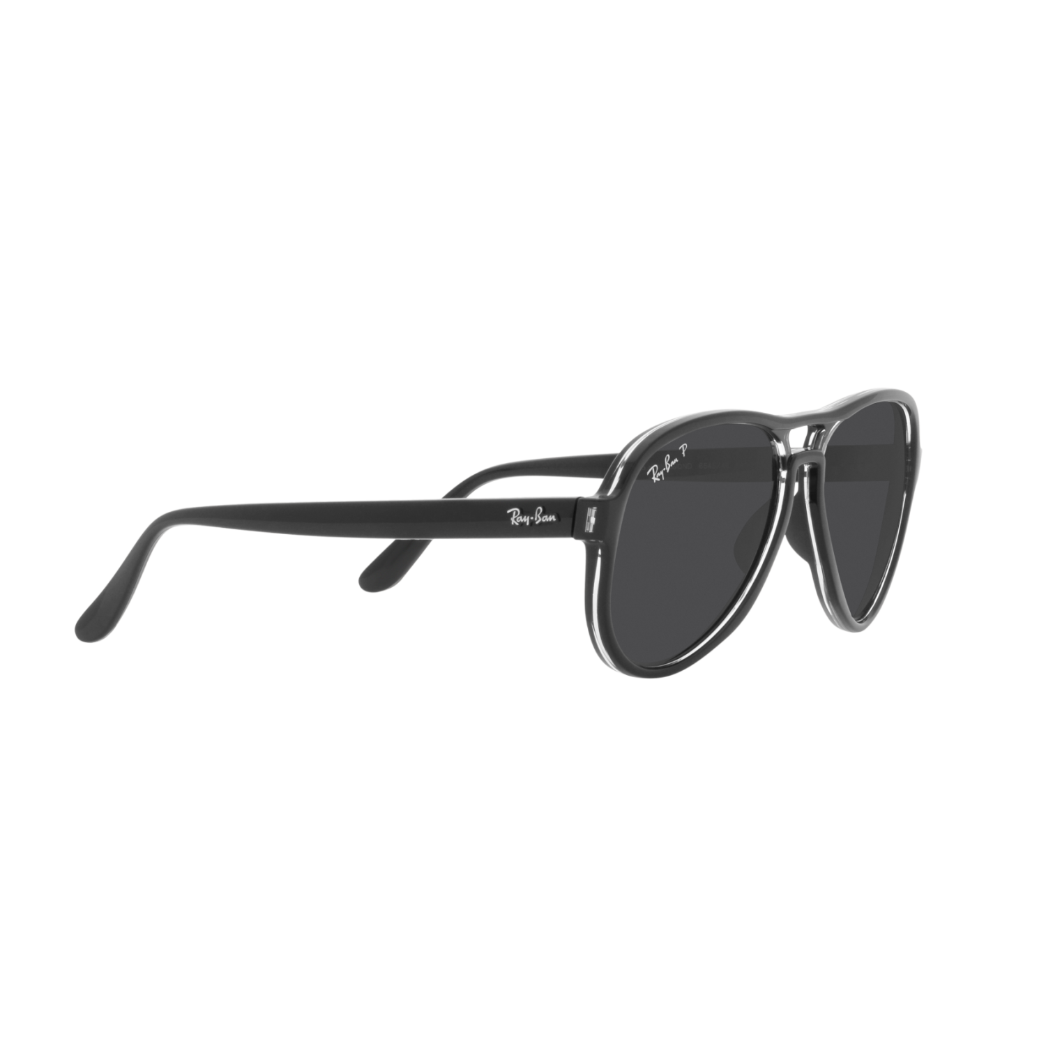 Ray Ban VAGABOND RB4355 Black Unisex Polarized Sunglasses