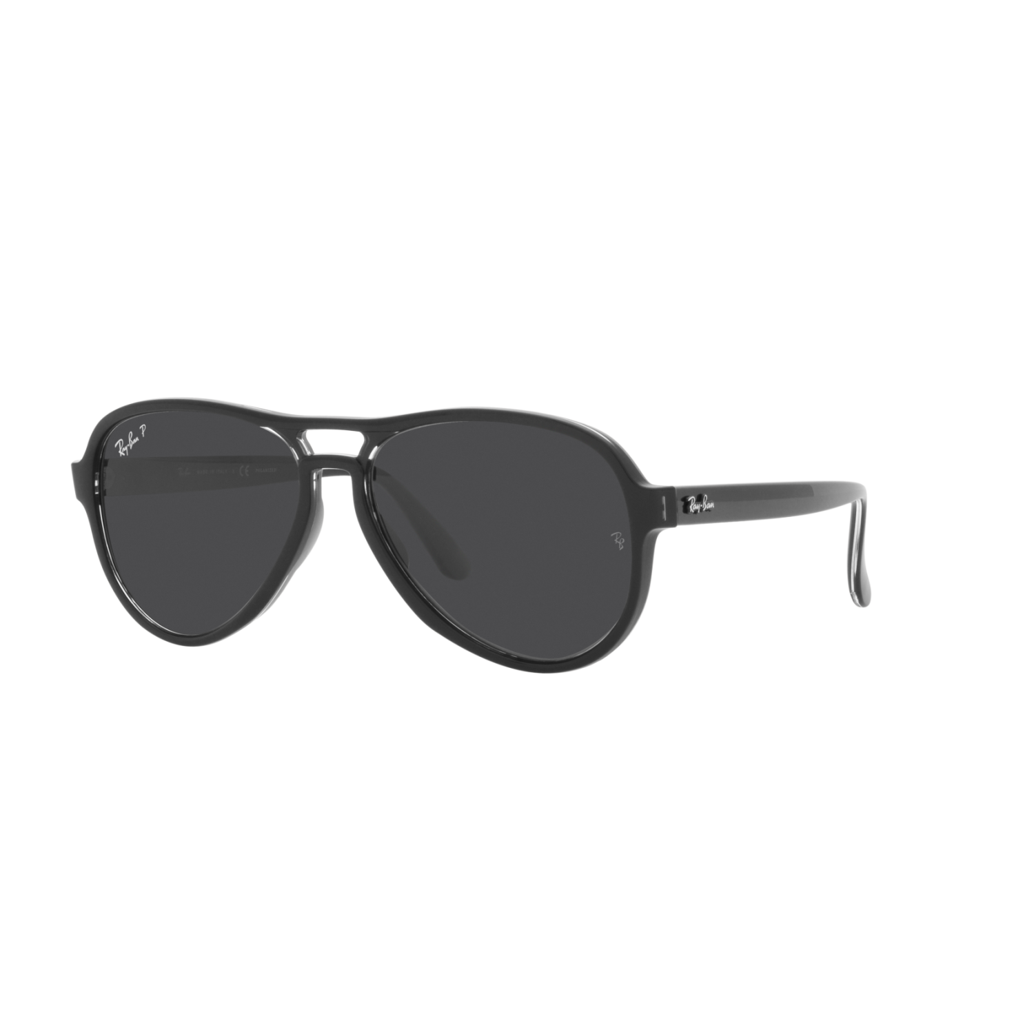 Ray Ban VAGABOND RB4355 Black Unisex Polarized Sunglasses