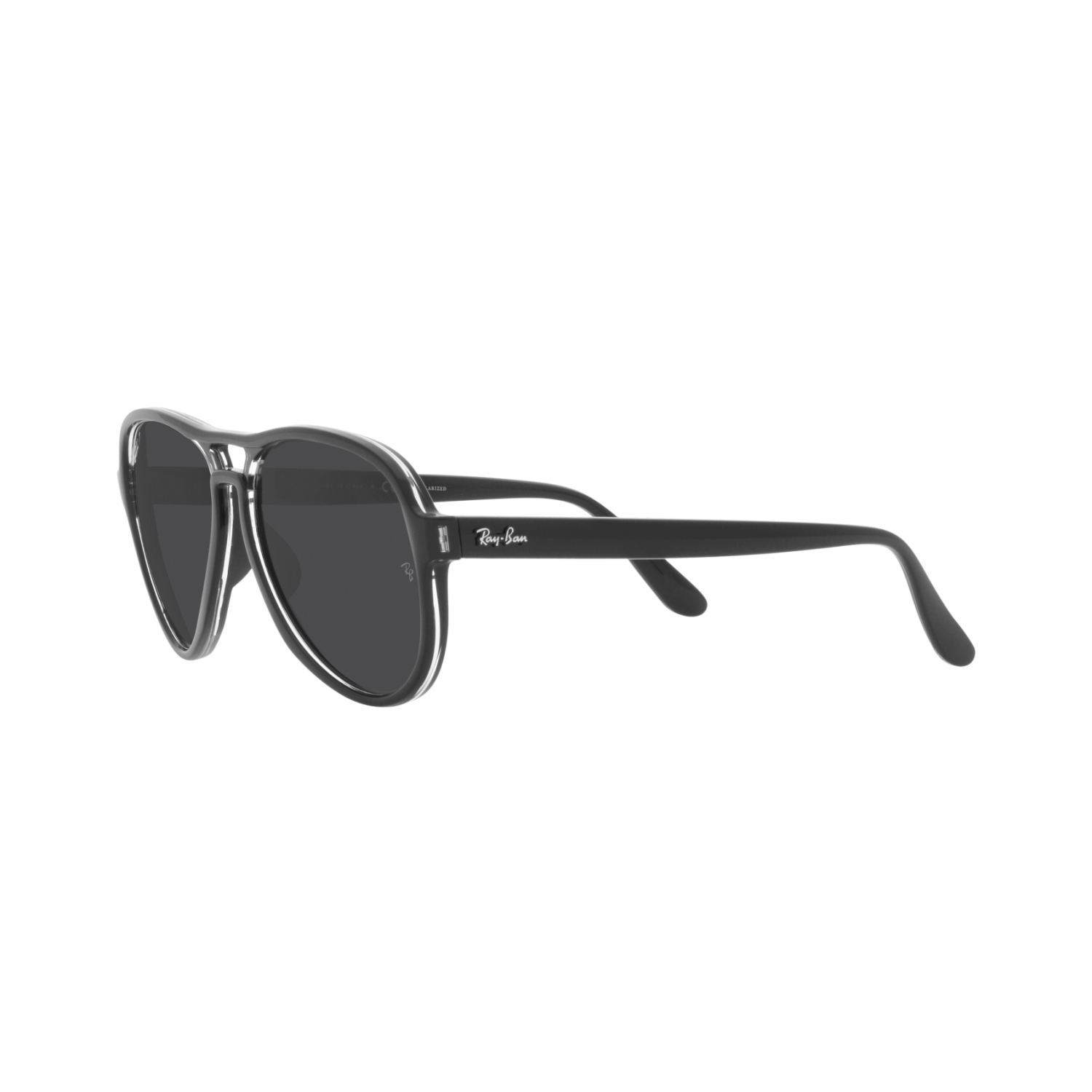 Ray Ban VAGABOND RB4355 Black Unisex Polarized Sunglasses