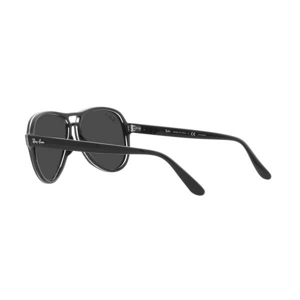Ray Ban VAGABOND RB4355 Black Unisex Polarized Sunglasses