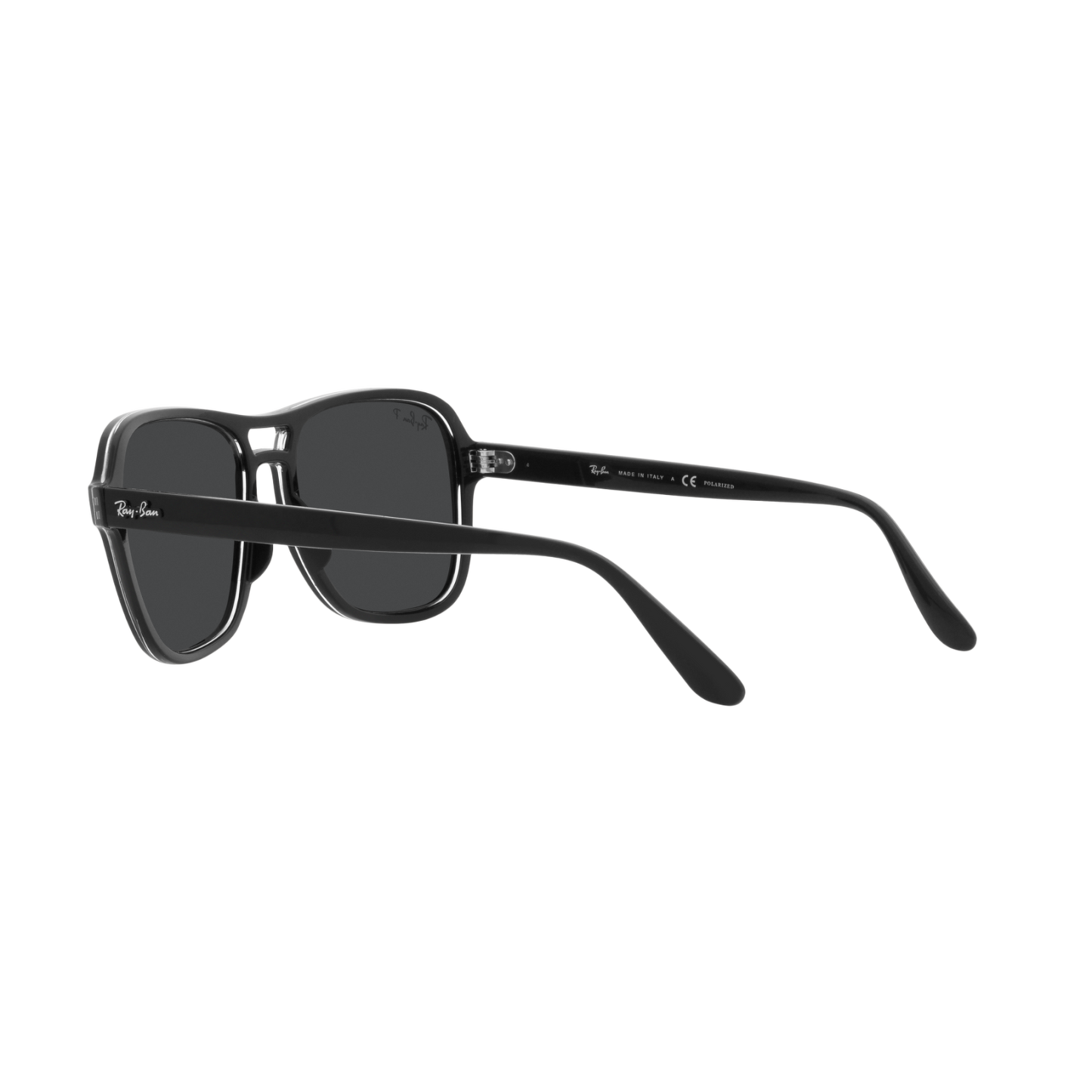 Ray Ban STATE SIDE RB4356 Black Unisex Polarized Sunglasses