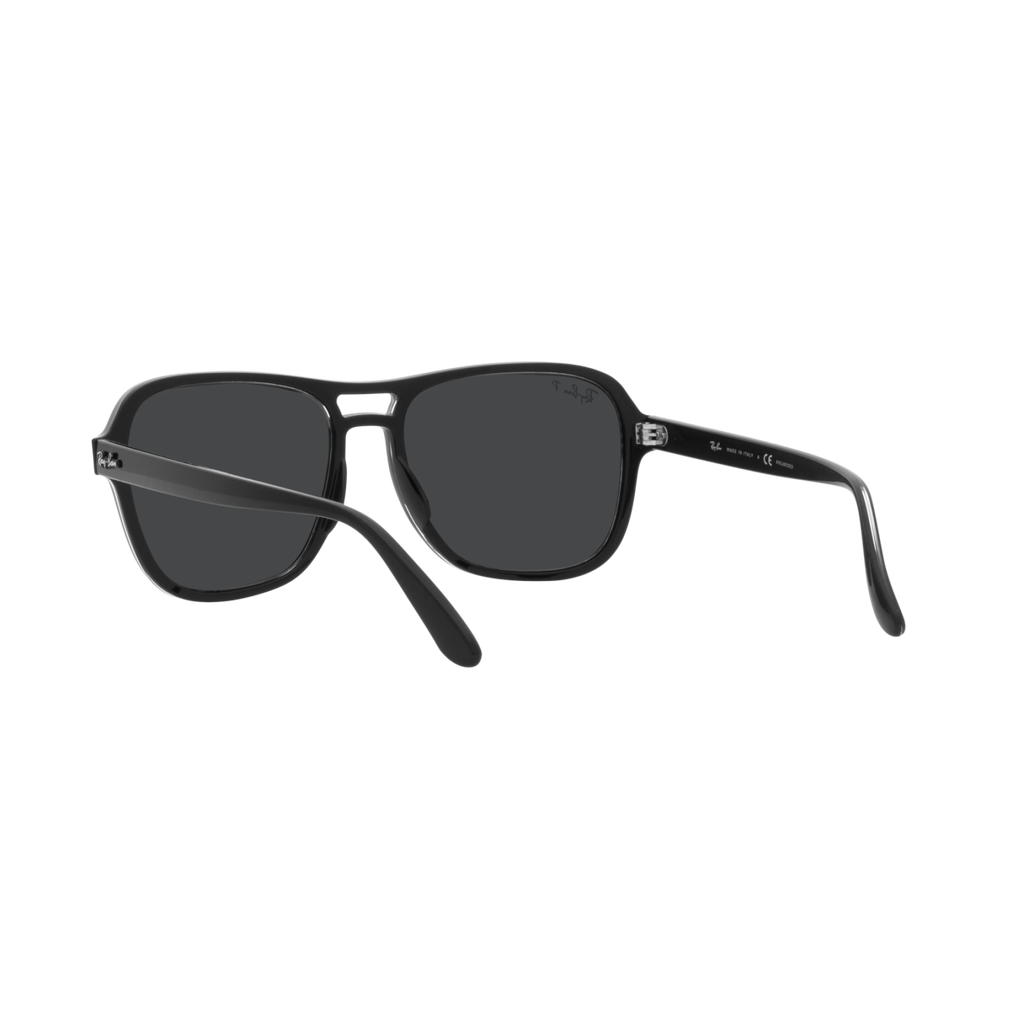 Ray Ban STATE SIDE RB4356 Black Unisex Polarized Sunglasses