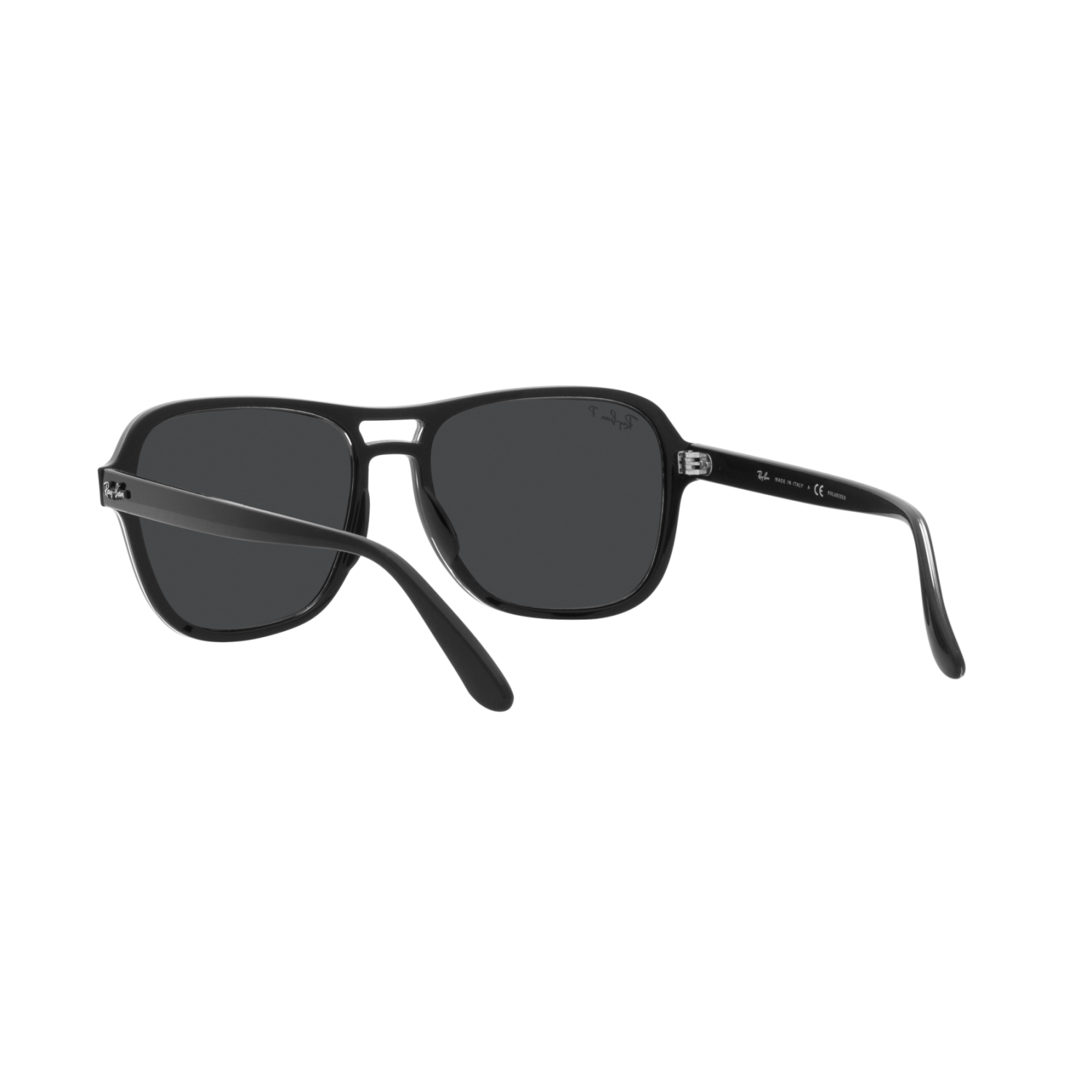 Ray Ban STATE SIDE RB4356 Black Unisex Polarized Sunglasses