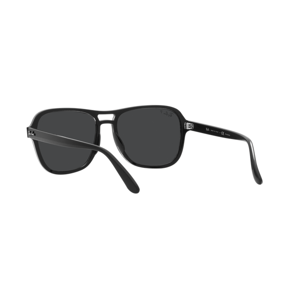 Ray Ban STATE SIDE RB4356 Black Unisex Polarized Sunglasses