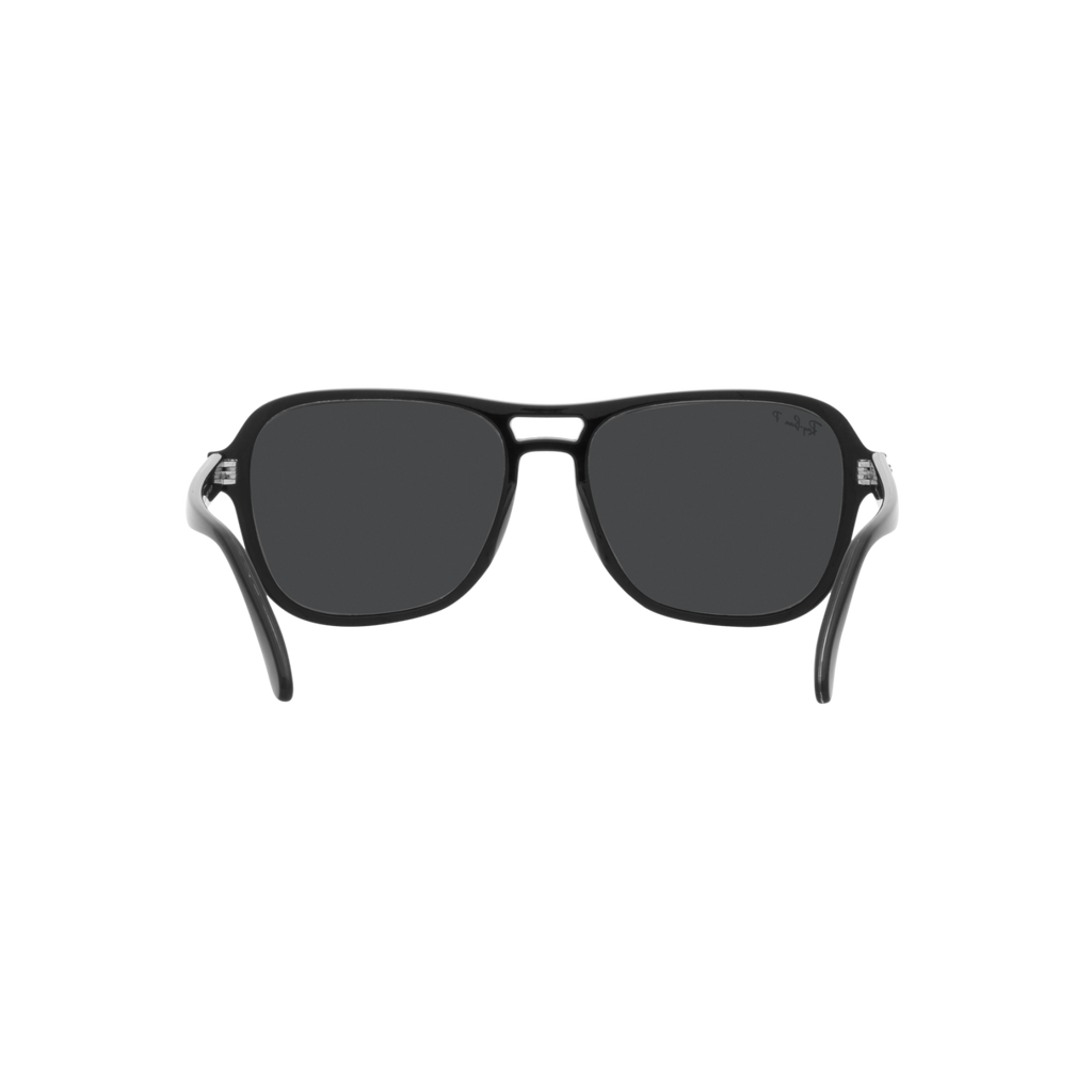 Ray Ban STATE SIDE RB4356 Black Unisex Polarized Sunglasses