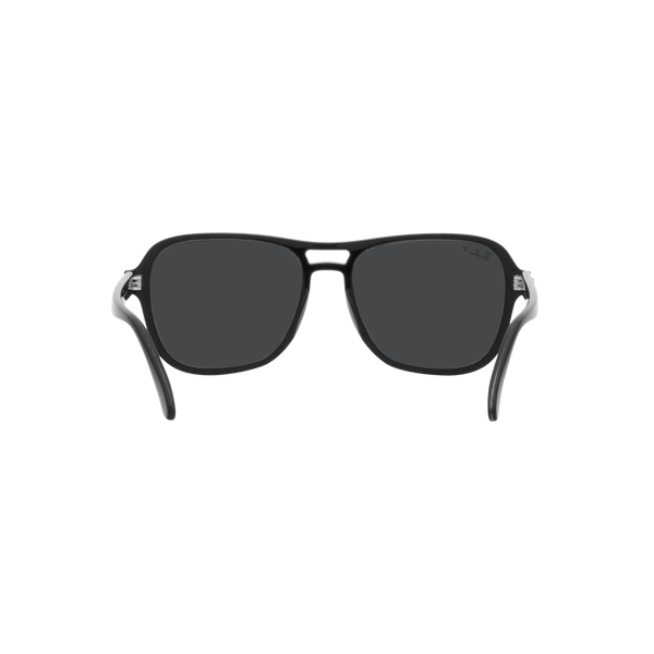 Ray Ban STATE SIDE RB4356 Black Unisex Polarized Sunglasses