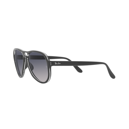 Ray Ban VAGABOND RB4355 Black Unisex Polarized Sunglasses