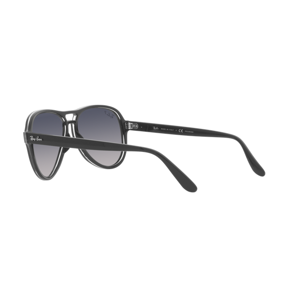 Ray Ban VAGABOND RB4355 Black Unisex Polarized Sunglasses