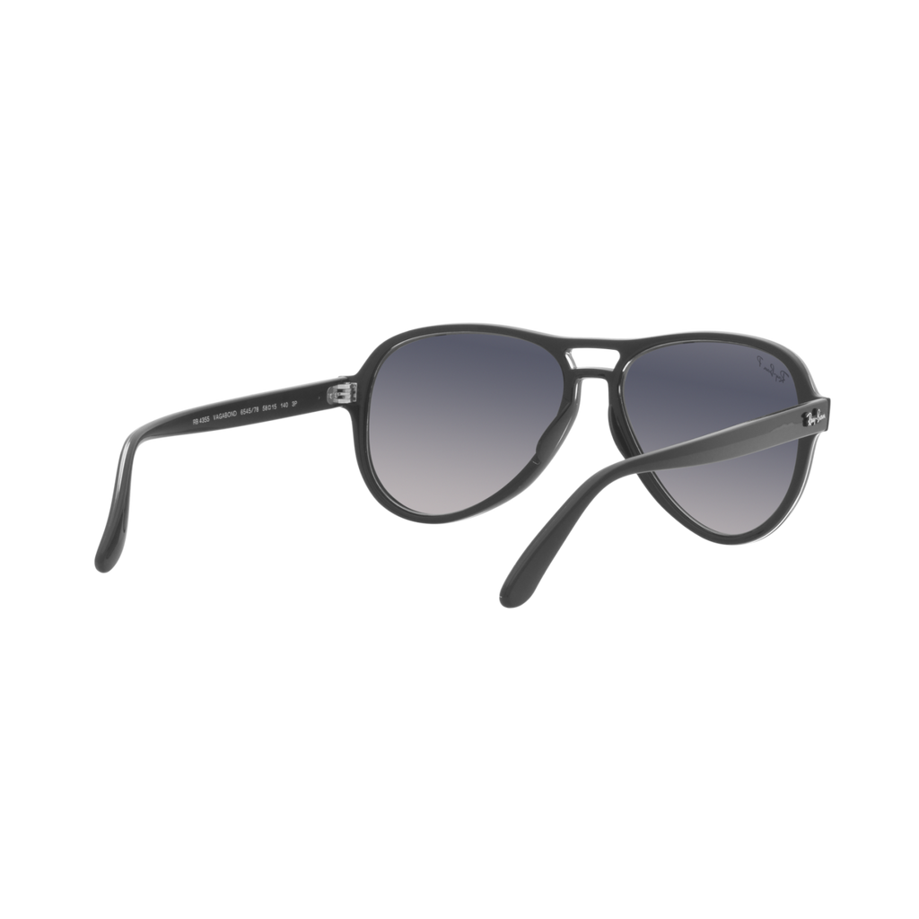 Ray Ban VAGABOND RB4355 Black Unisex Polarized Sunglasses