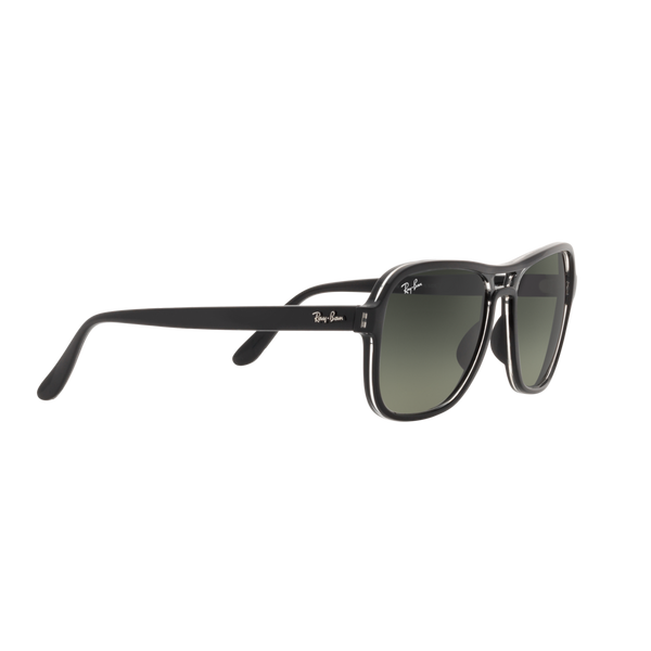 Ray Ban STATE SIDE RB4356 Black Unisex Sunglasses