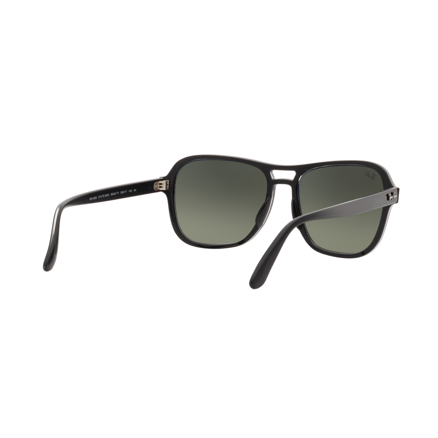 Ray Ban STATE SIDE RB4356 Black Unisex Sunglasses