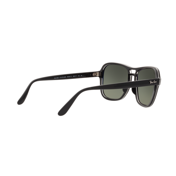 Ray Ban STATE SIDE RB4356 Black Unisex Sunglasses