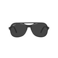 Ray Ban POWDERHORN RB4357 Black Unisex Polarized Sunglasses