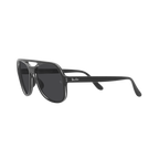 Ray Ban POWDERHORN RB4357 Black Unisex Polarized Sunglasses