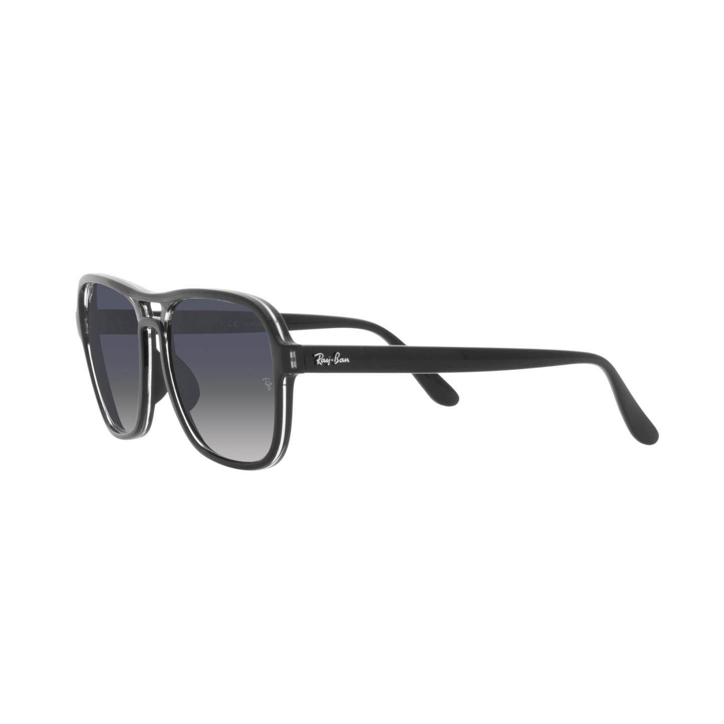 Ray Ban STATE SIDE RB4356 Black Unisex Polarized Sunglasses